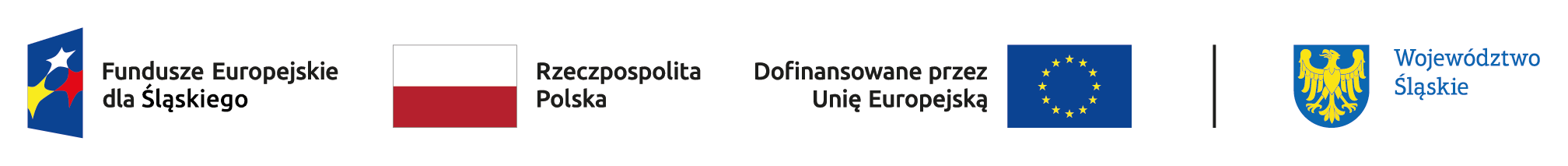 Logotypy informujące o współfinansowaniu projektu z funduszy unijnych