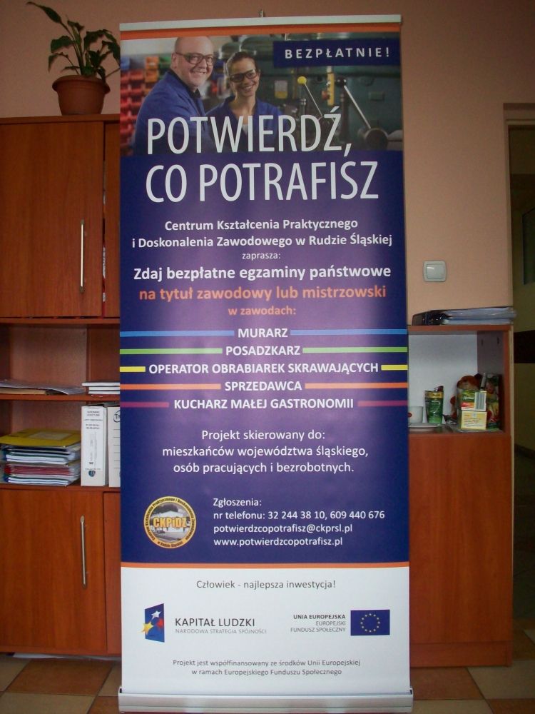 Potwierdź, co potrafisz - Baner reklamowy