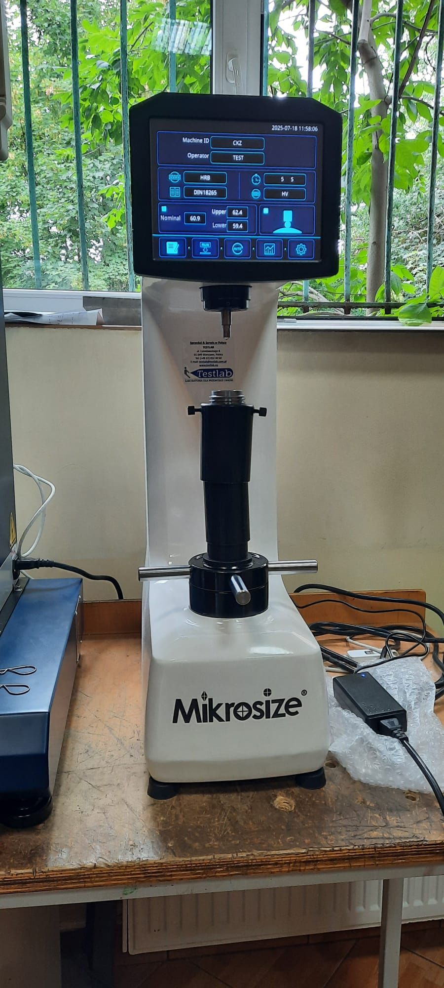 Twardościomierz Rockwella