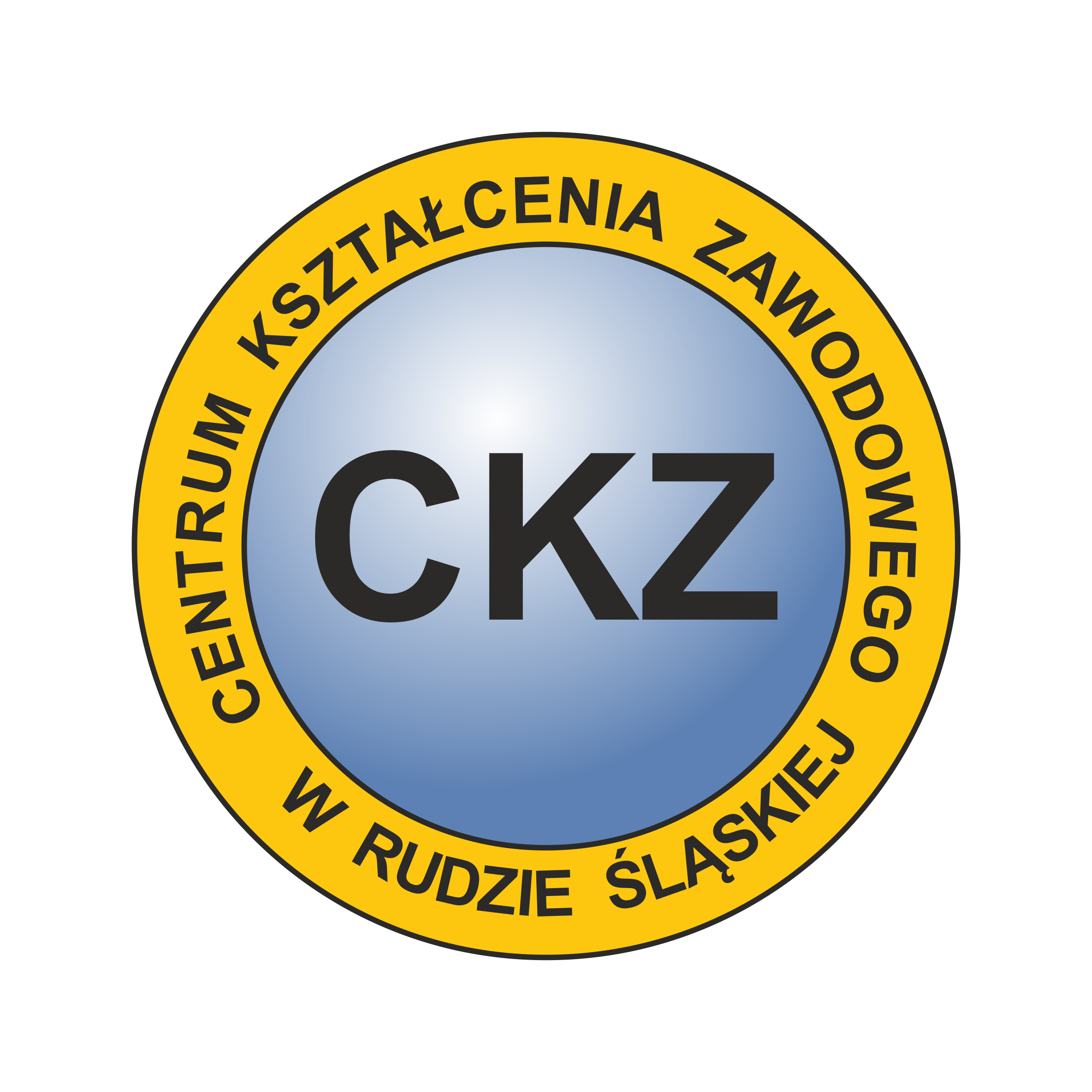 Logo Centrum Kształcenia Zawodowego w Rudzie Śląskiej